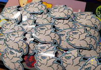 Chibi Aurora the White Tundra Dragon All Grown Up Sticker