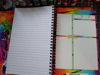 Lisa Frank Inspired Tiamat Notebook