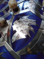 Holy Symbol of Bahamut Silver Sticker