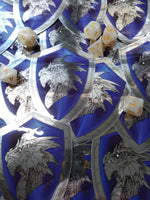Holy Symbol of Bahamut Silver Sticker