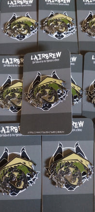 Black Dragon Pin