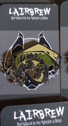Black Dragon Pin