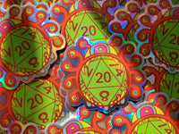 Forbidden Snack Beholder Holographic Sticker