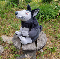 Large Werewolf Wolf Plush