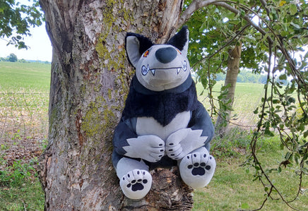 Large Werewolf Wolf Plush