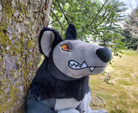 Large Werewolf Wolf Plush
