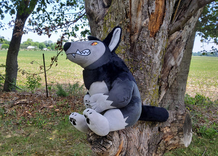 Large Werewolf Wolf Plush