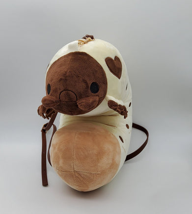 Batch 2 PRE-ORDER Love Grub Plush Bag - Beetle Insect Invertebrate Worm Maggot Larvae Invert - Plushie Purse Handbag