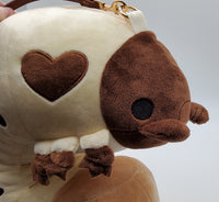 Batch 2 PRE-ORDER Love Grub Plush Bag - Beetle Insect Invertebrate Worm Maggot Larvae Invert - Plushie Purse Handbag