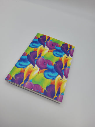 Sticker Book - Fat worm on a string repeating pattern 20 sheets - Squirmle magic worm pink purple blue green yellow - Sticker collection