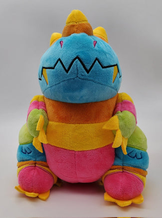 Smash the Piñata Kaiju Plush - Sugarwhacks - Blue Pink Orange Yellow Green - Monster Godzilla Substitute Pinata Candy Creature Colorful