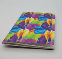 Sticker Book - Fat worm on a string repeating pattern 20 sheets - Squirmle magic worm pink purple blue green yellow - Sticker collection