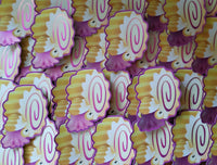 Nautilus Fish Cake Sticker - Ordovician Japanese Cuisine - Cute Food Octopus Cephalopod Naruto Squid Fossil Extinct Animal Kawaii Ramen