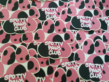 Spotty Paws Club - Spotted liver pink beans cat paws furry anthro spots
