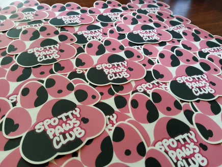 Spotty Paws Club - Spotted liver pink beans cat paws furry anthro spots