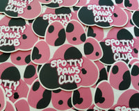 Spotty Paws Club - Spotted liver pink beans cat paws furry anthro spots