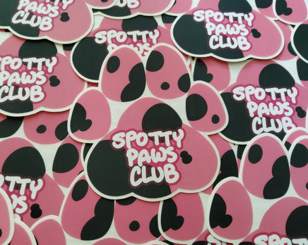 Spotty Paws Club - Spotted liver pink beans cat paws furry anthro spots