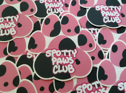 Spotty Paws Club - Spotted liver pink beans cat paws furry anthro spots