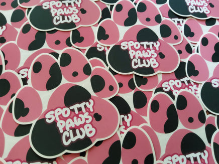 Spotty Paws Club - Spotted liver pink beans cat paws furry anthro spots
