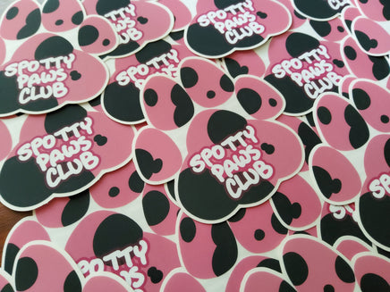 Spotty Paws Club - Spotted liver pink beans cat paws furry anthro spots