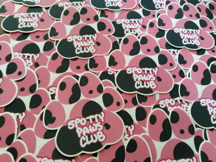 Spotty Paws Club - Spotted liver pink beans cat paws furry anthro spots