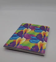 Sticker Book - Fat worm on a string repeating pattern 20 sheets - Squirmle magic worm pink purple blue green yellow - Sticker collection