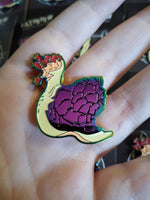 CLEARANCE - Flail Snail Anodized Pin
