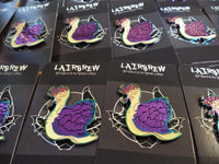 CLEARANCE - Flail Snail Anodized Pin
