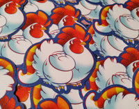 Happy Cockatrice Sticker