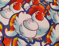Happy Cockatrice Sticker