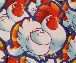 Happy Cockatrice Sticker