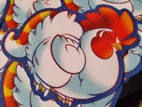 Happy Cockatrice Sticker