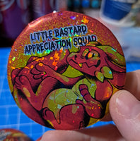 "Little Bastard Appreciation Squad" Kobold Button