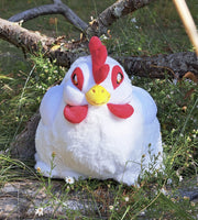 UPCOMING PRE-ORDER - Bantam White Cochin Chicken Plush