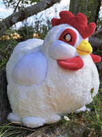 UPCOMING PRE-ORDER - Bantam White Cochin Chicken Plush
