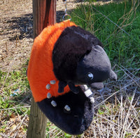 Woolly Bear Plush Bag