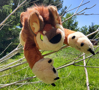 PRE-ORDER - UNSTUFFED 18" Brown Werewolf