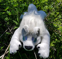 COMING SOON - STUFFED 18" White Werewolf