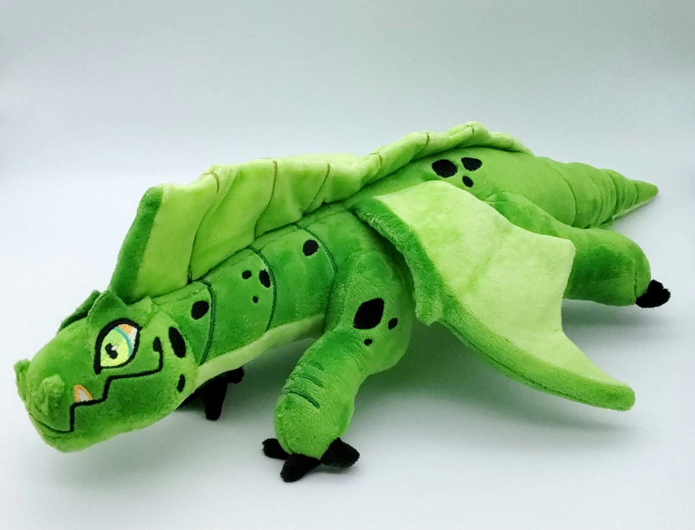 Terra, 20 Inch Green Forest Dragon Plush| Lairbrew