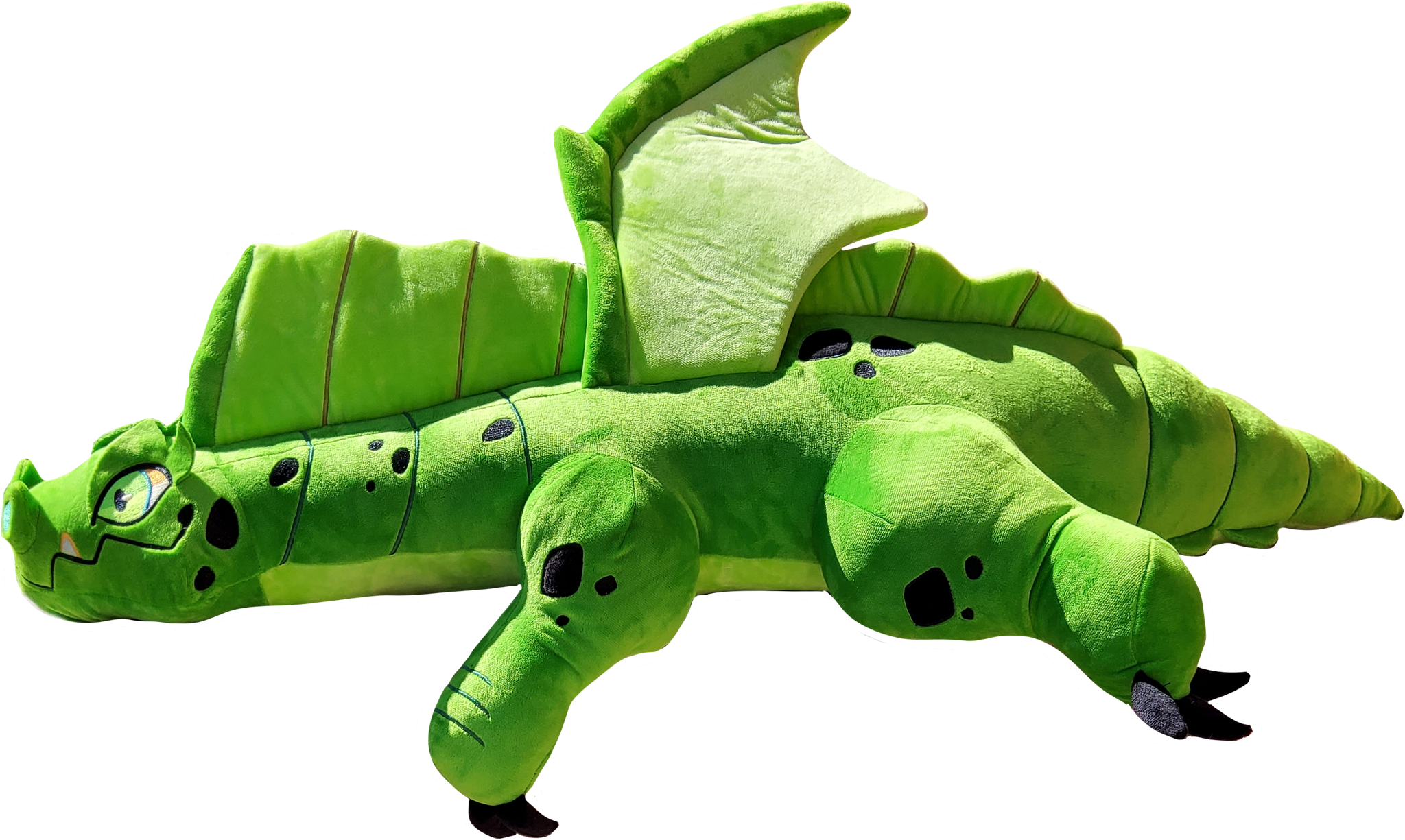 Terra, 40 Inch Green Forest Dragon Plush| Lairbrew Terra, 40 Inch Green Forest Dragon Plush| Lairbrew