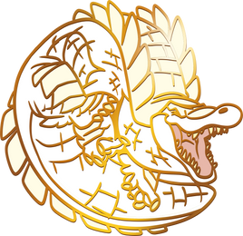 PRE-ORDER - Albino Gator Pin + Magnet Set