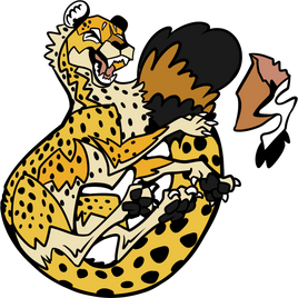 PRE-ORDER - Cheetah Pin + Magnet Set