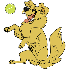 PRE-ORDER - Domestic Dog Pin + Magnet Set