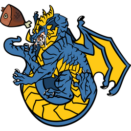 PRE-ORDER - Blue Dragon Pin + Magnet Set