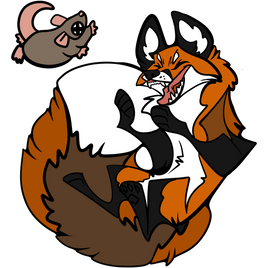 PRE-ORDER - Fox Pin + Magnet Set