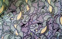 Chibi Silver Dragon Sticker