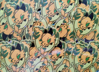 Chibi Bronze Dragon Sticker