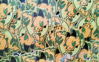 Chibi Bronze Dragon Sticker