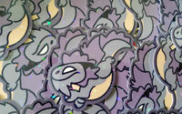 Chibi Silver Dragon Sticker