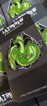 Green Dragon Pin